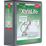 Cardinal&reg; Xtralife ClearVue Locking Slant-D Binder