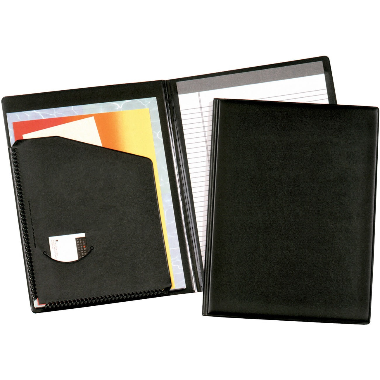 Holder Pad Ltr Vinyl Blk