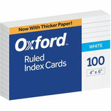 Oxford Top Quality Ruled Index Cards