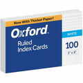 Oxford Top Quality Ruled Index Cards