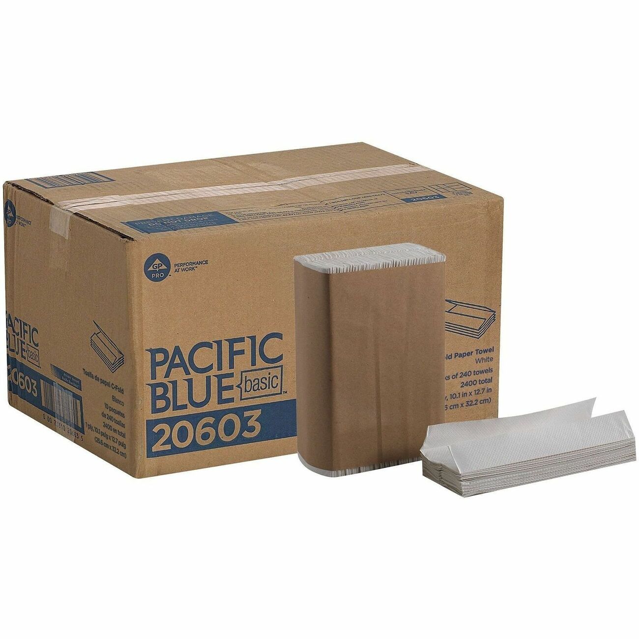 Georgia-Pacific Towels C-Fold Bleached
