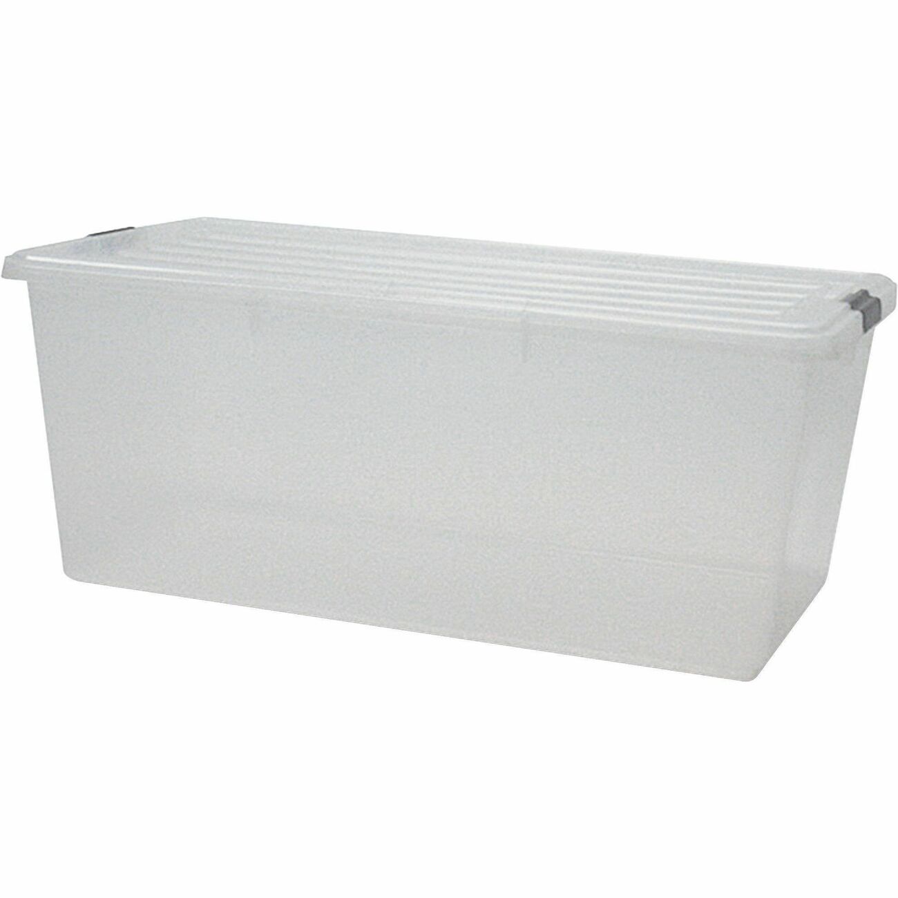 Tote W/Lid 91 Qt Cl