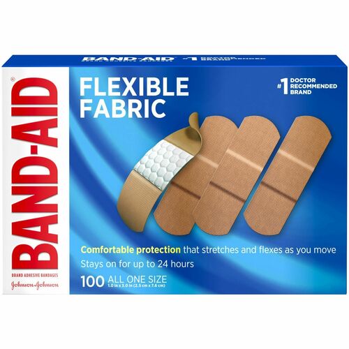 Band-Aid Flexible 1-100Ct
