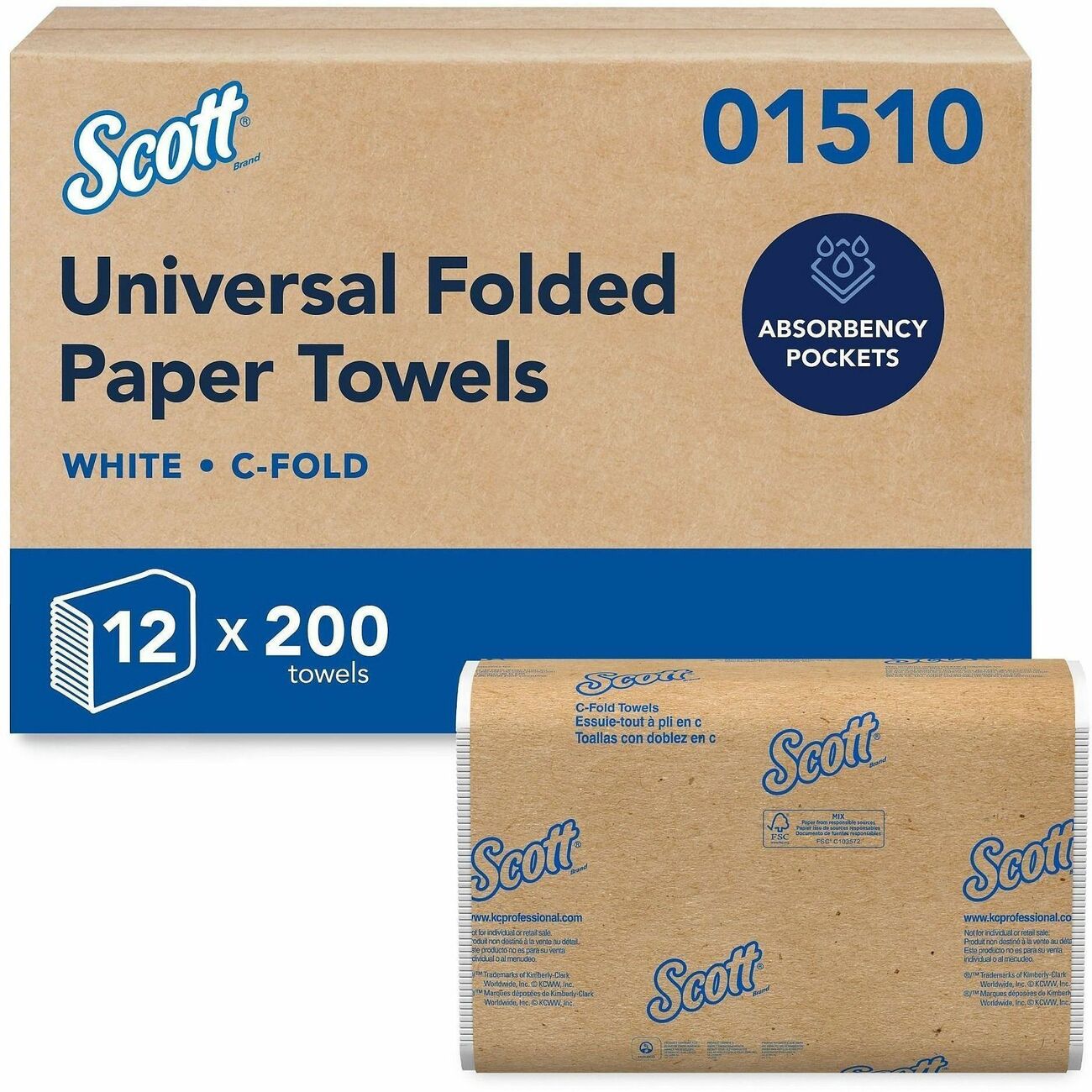 Kimberly-Clark Professional Towels C-Fold Scott