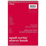 Mead Spell-Write Steno Book