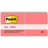 Post-it&reg; Lined Notes - Poptimistic Color Collection