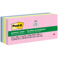 Post-it&reg; Greener Notes- Sweet Sprinkles Color Collection, 1 3/8 x 1 7/8 in