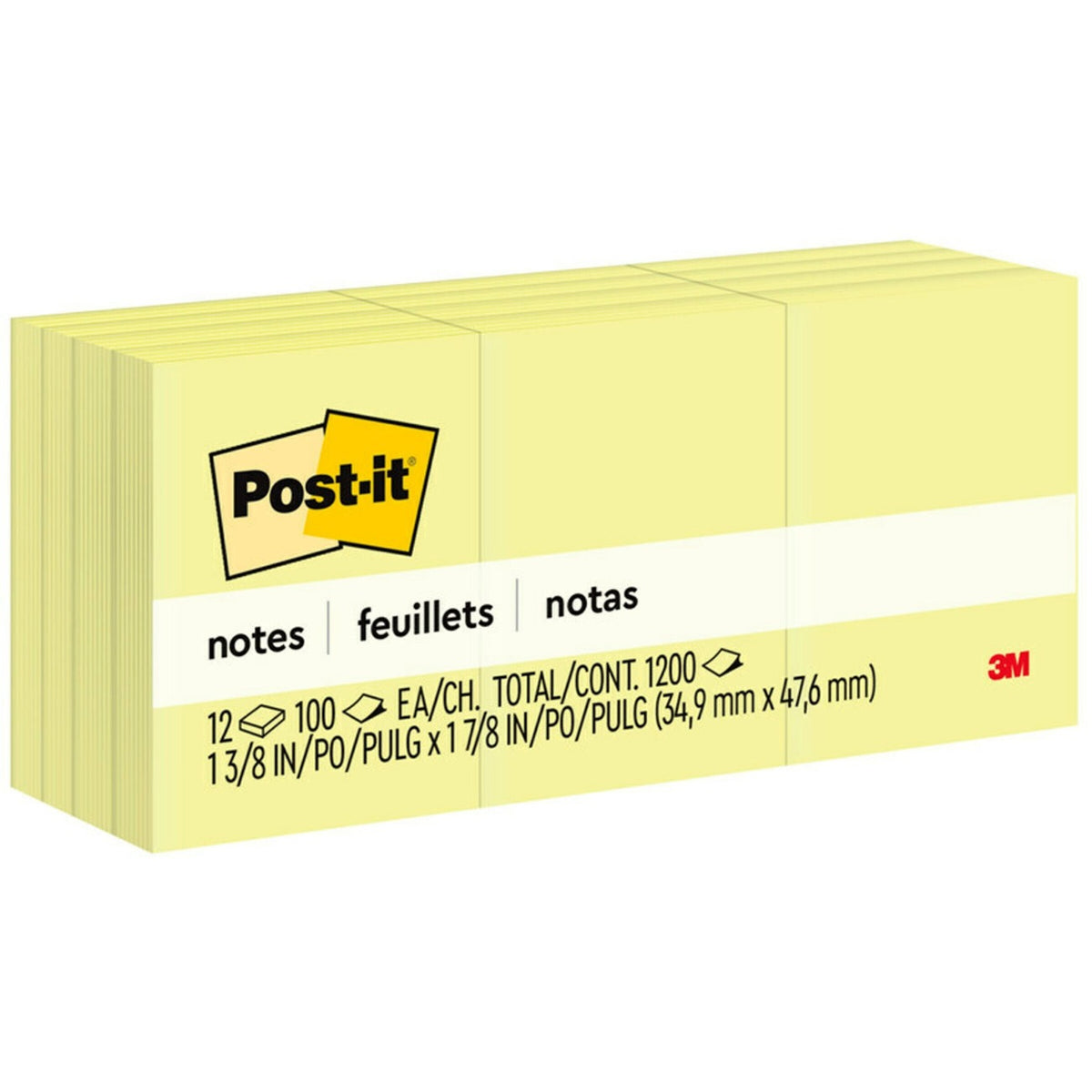 Post-it&reg; Notes Original Notepads