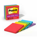 Post-it&reg; Super Sticky Notes - Playful Primaries Color Collection