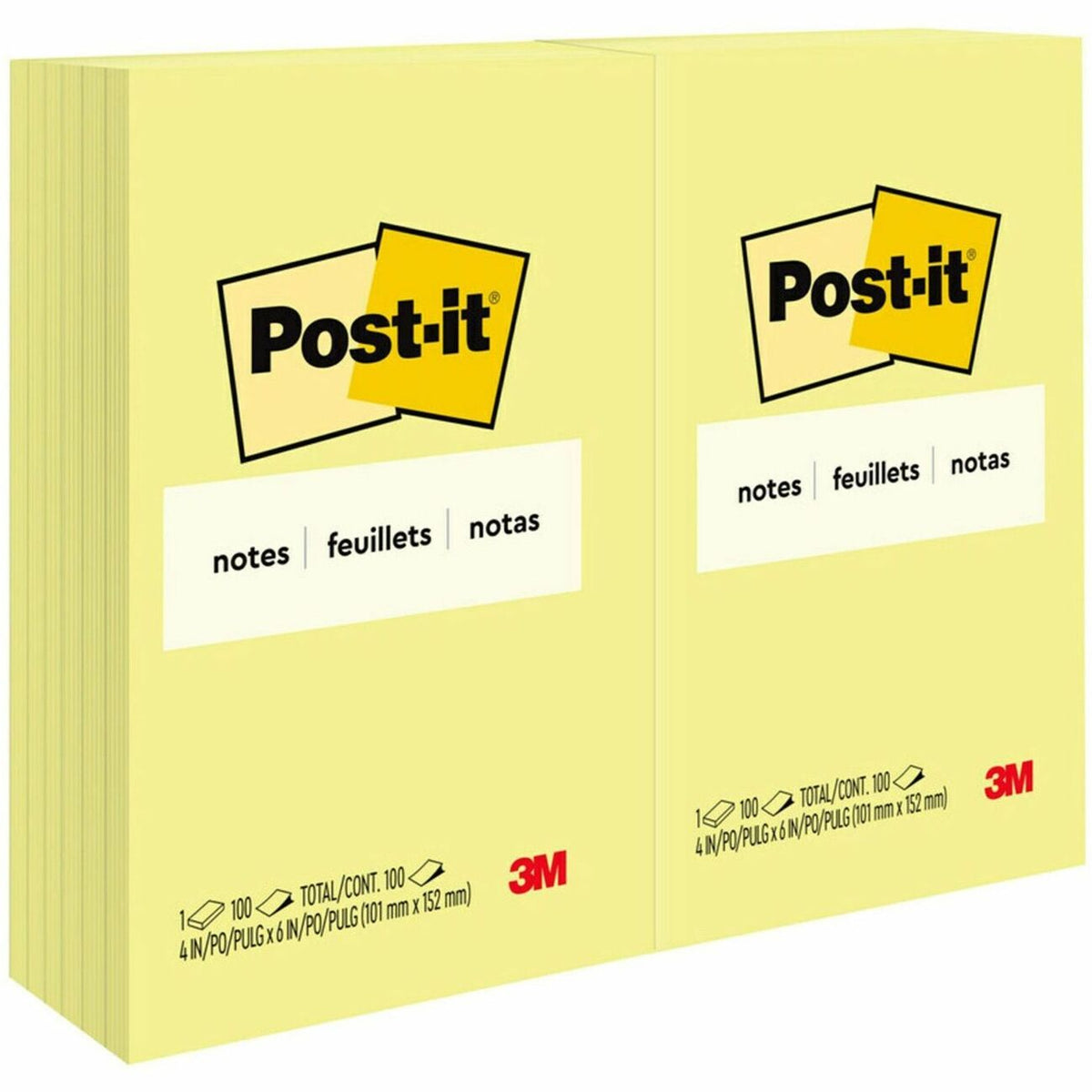 Post-it&reg; Notes Original Notepads