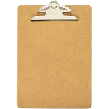 Officemate 83100 Letter Size Wood Clipboard, 9" x 12 .5" ,Recycled Hardboard