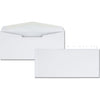 Quality Park No. 10 Business Envelopes with Gummed Closure and Diagonal Seam