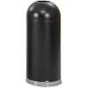 Safco Open Top Dome Waste Receptacle