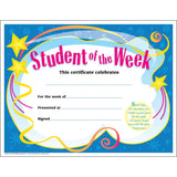 Trend Colourful Classics Student of the Week Certificates