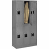Tennsco Double-Tier Steel Lockers