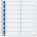 TOPS Spiral Bound Voice Message Log Book