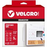 VELCRO&reg; Sticky Back 30ft x 3/4in Roll White