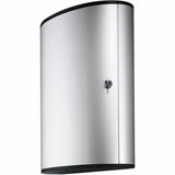 DURABLE 72-Key Brushed Aluminum Key Cabinet
