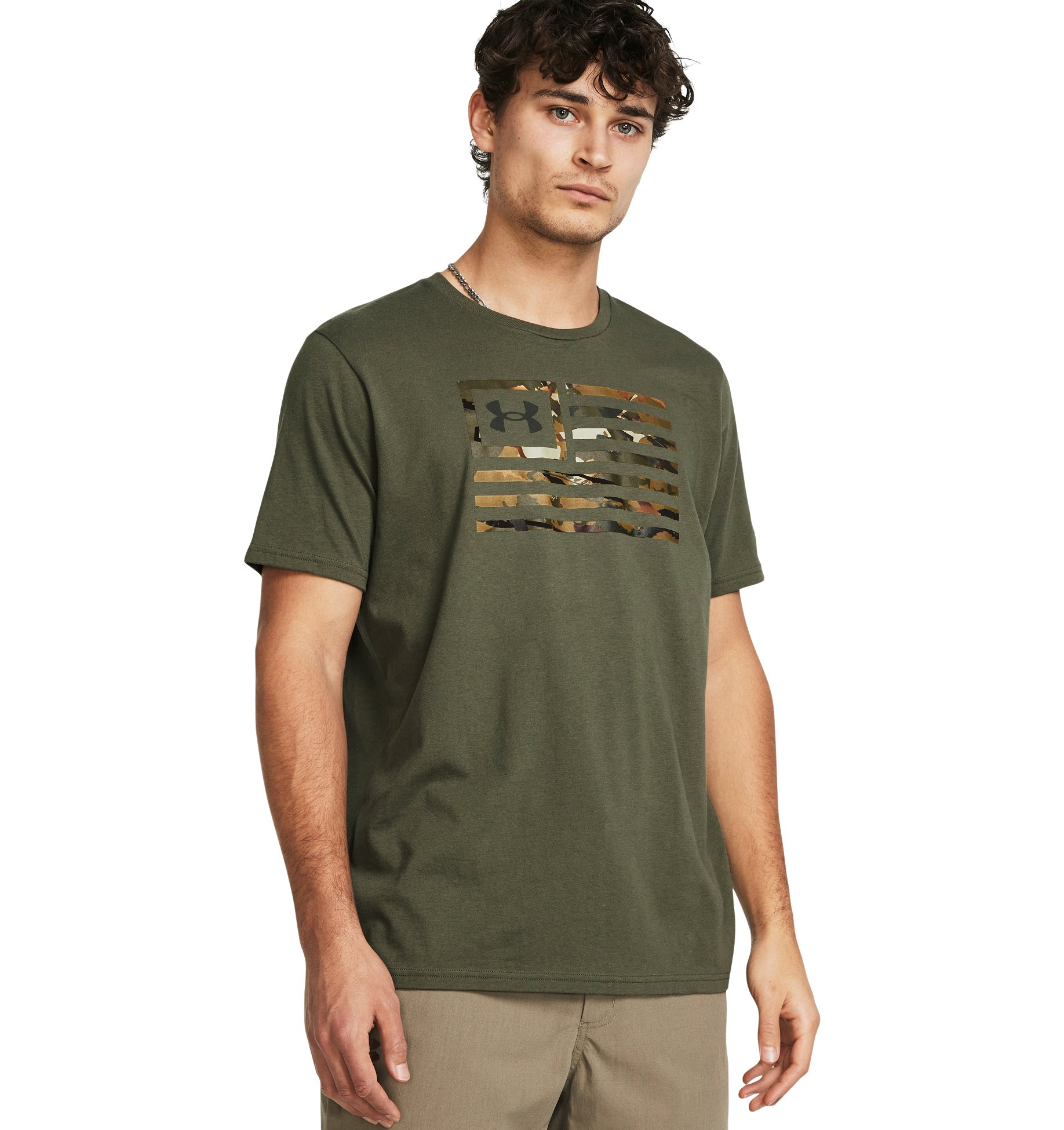 Men's UA Freedom Flag Printed T-Shirt