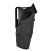 Model 6395 ALS Low-Ride Level I Retention Duty Holster for Glock 17 w/ Light/Laser
