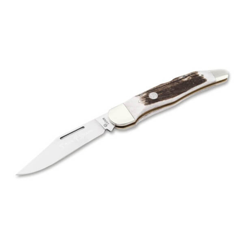 TS 2.0 Folding Hunter One Blade Stag D2