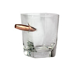 Last Man Standing - Whiskey Glass w/ Bullet
