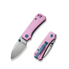 CIVIVI Baby Banter Thumb Stud Knife G10 Handle (2.34"" Nitro-V Blade) C19068S-10