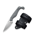 CIVIVI SOKN Fixed Blade Knife Gray G10 Handle