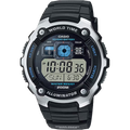 Classic World Time Digital Watch w/ 200 Meter Water-Resistance