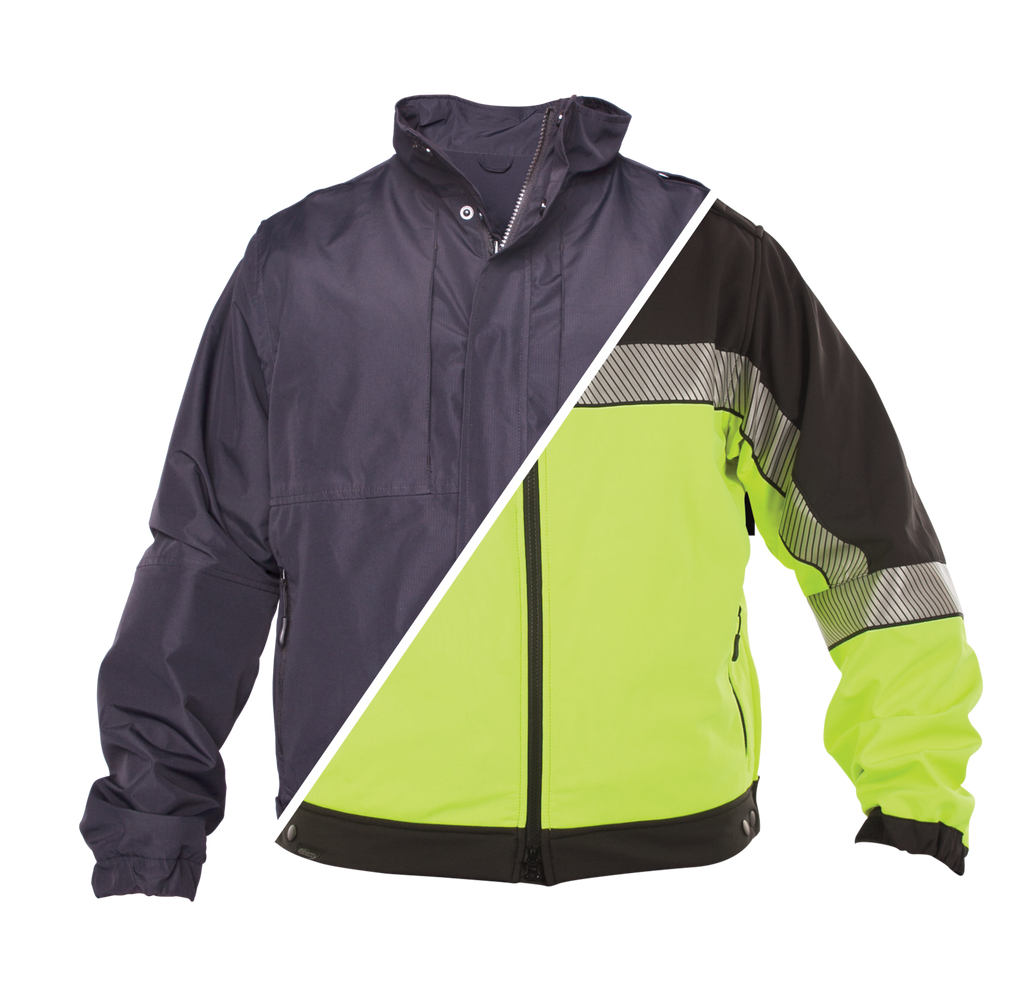 Shield Color Block Soft Shell Jacket