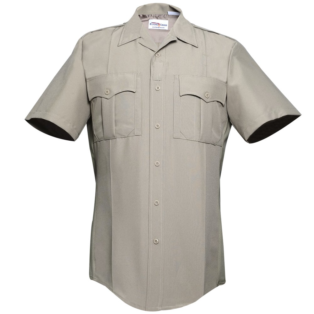 Command Power Stretch Short Sleeve Shirt w/ Zipper