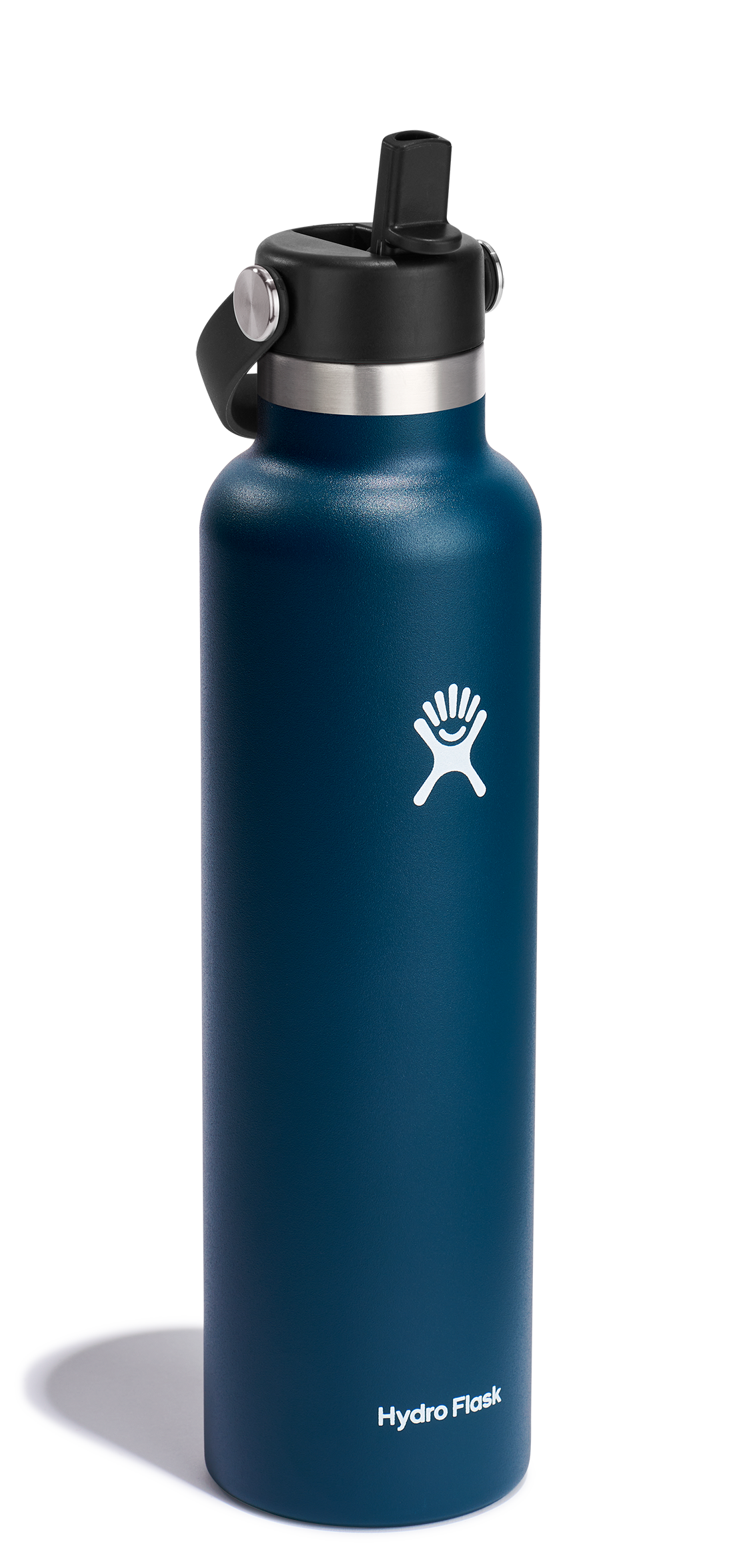 Standard Mouth 24oz Insulated Water Bottle w/ Flex Straw