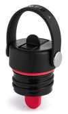 Standard Mouth Flex Straw Cap - Black