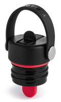 Standard Mouth Flex Straw Cap - Black