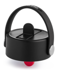 Wide Mouth Flex Straw Cap - Black