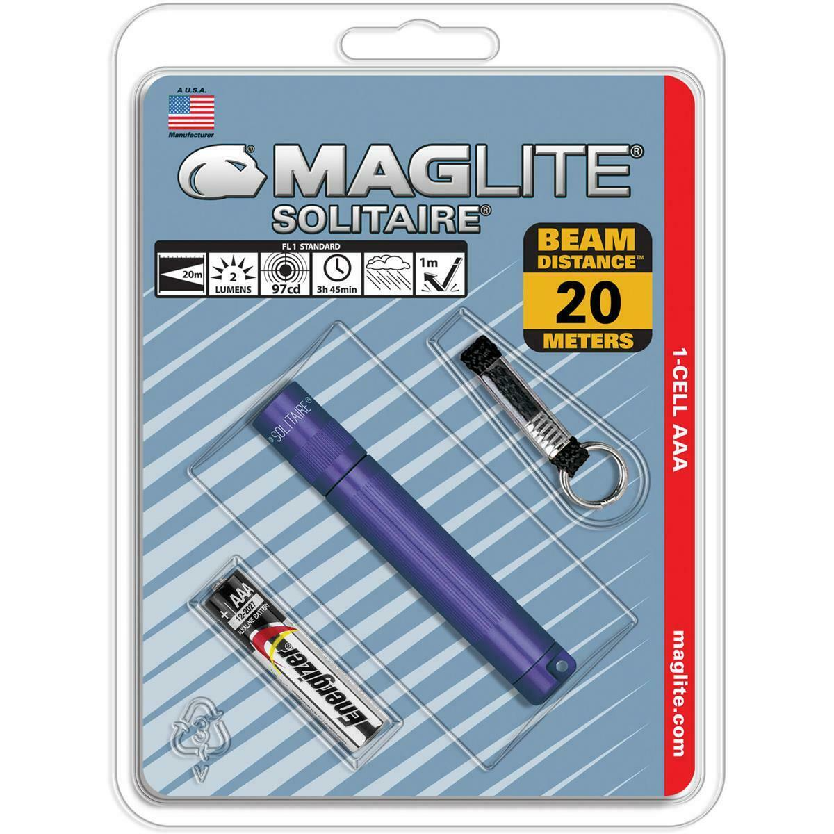 Solitaire AAA-Cell Incandescent Flashlight