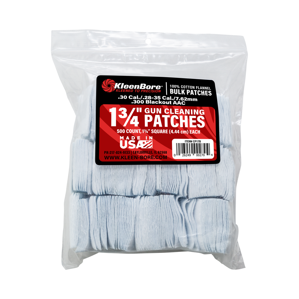 Cleaning Patches 1-3/4""