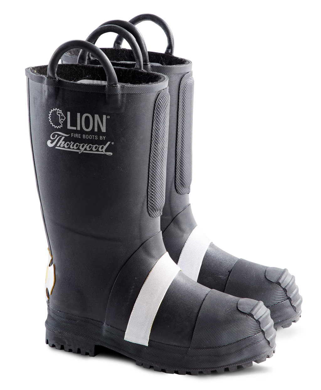 HellFire - 14"" Felt Insulated Rubber Boot