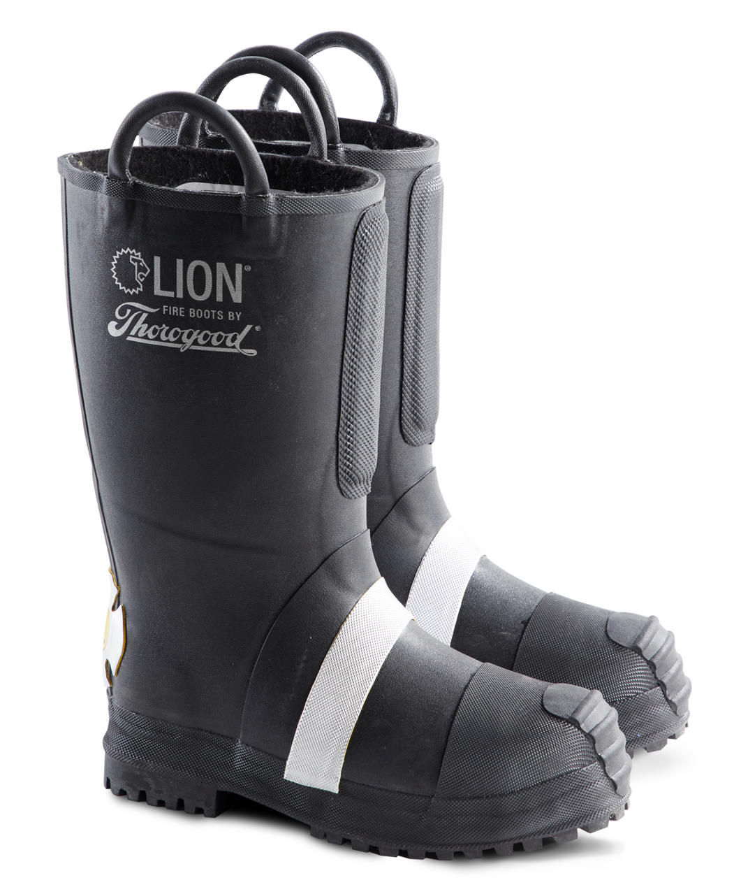 HellFire - 14"" Felt Insulated Rubber Boot