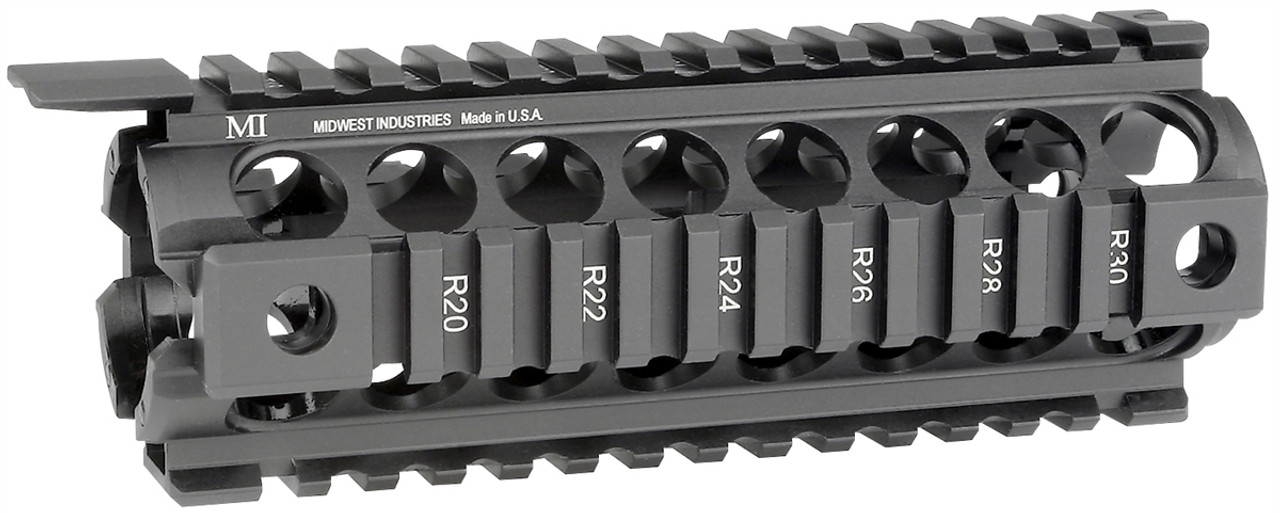 Gen2 Two Piece Drop-In Picatinny Carbine Length Handguard