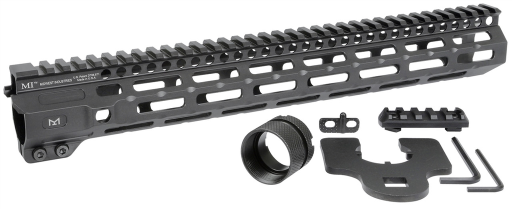 Combat Rail One Piece Free Float Handguard, M-LOK