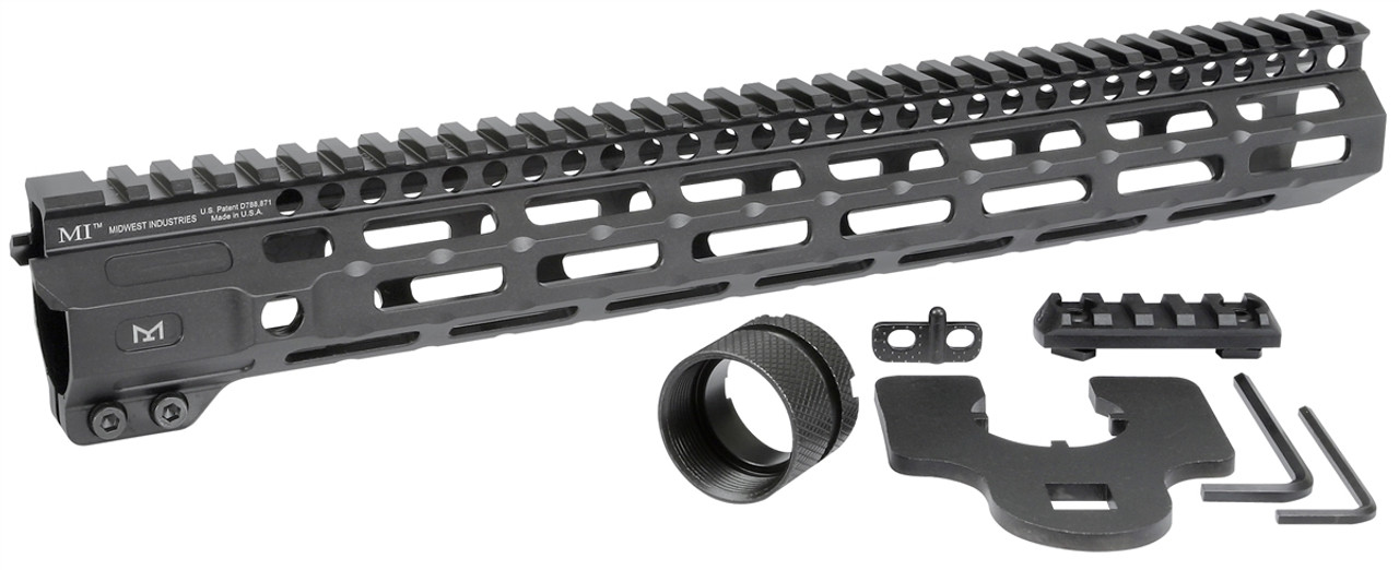 Combat Rail One Piece Free Float Handguard, M-LOK