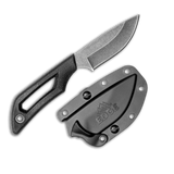 PIVOT DROP-POINT (Black, w/Sheath)