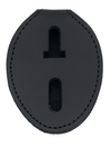 Universal Oval Badge Clip w/ Pocket & Chain