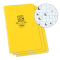 Field-Flex Stapled Notebook - 3 Pack Yellow