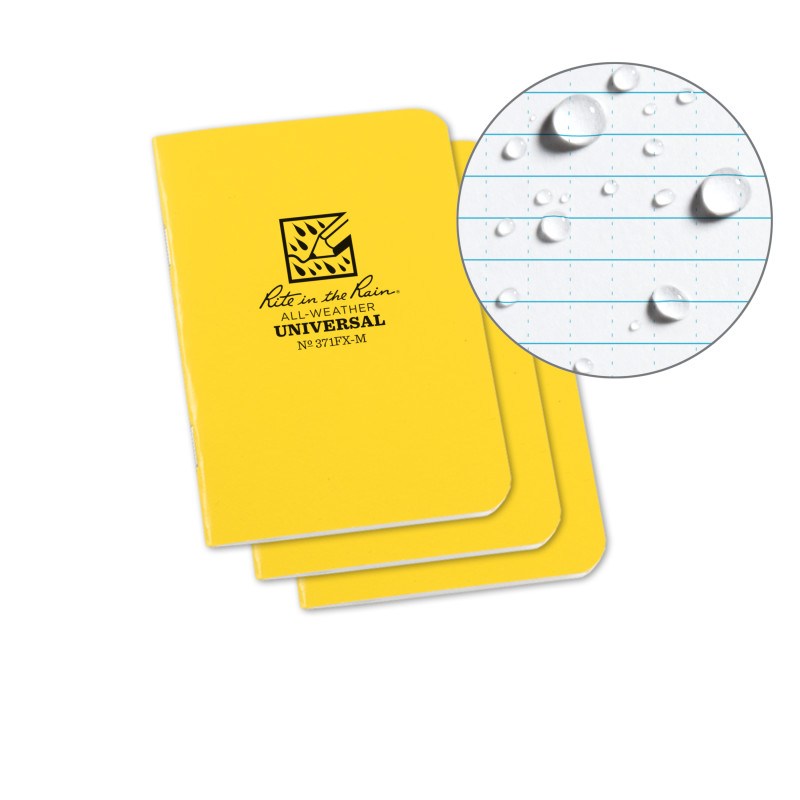 Field-Flex Soft Cover Memo Book - 3.25 x 4.625 - 3 Pack