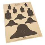 25 Meter ALT-C Qualification Targets (17'' x 22'')