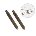 All-Weather Pocket Pen - Olive Pen with Black Ink - 2 Pack