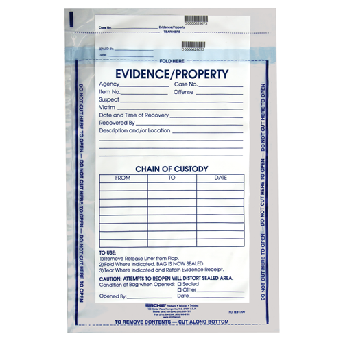 Integrity Evidence Bag - 100 Pack