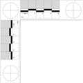 Forensic Scale 105mm x 105mm